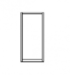 210 Narrow Stile Door